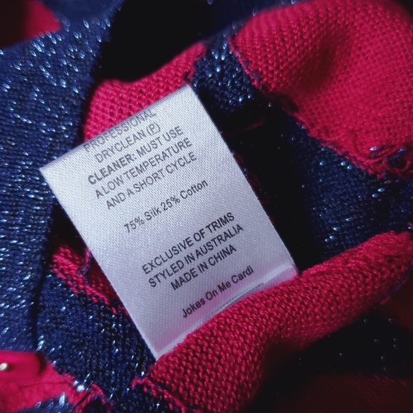 Alannah Hill Pink Spot Ruffle Cardigan Top - Picture 9 of 10